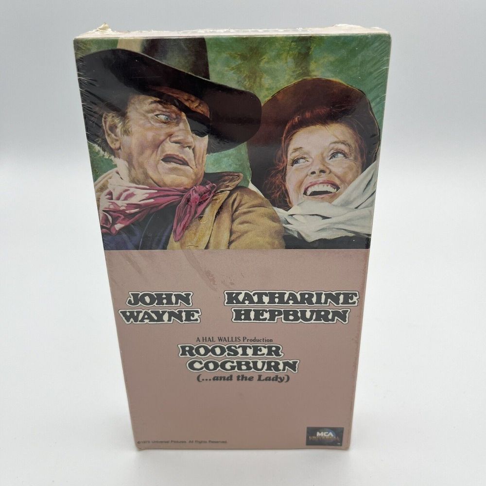 Rooster Cogburn (...and the Lady) VHS 1999 John Wayne Factory Sealed Brand New